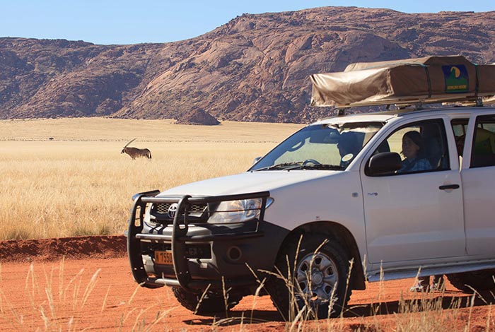 Tour del Kaokoland fuoristrada pesante-damaraland