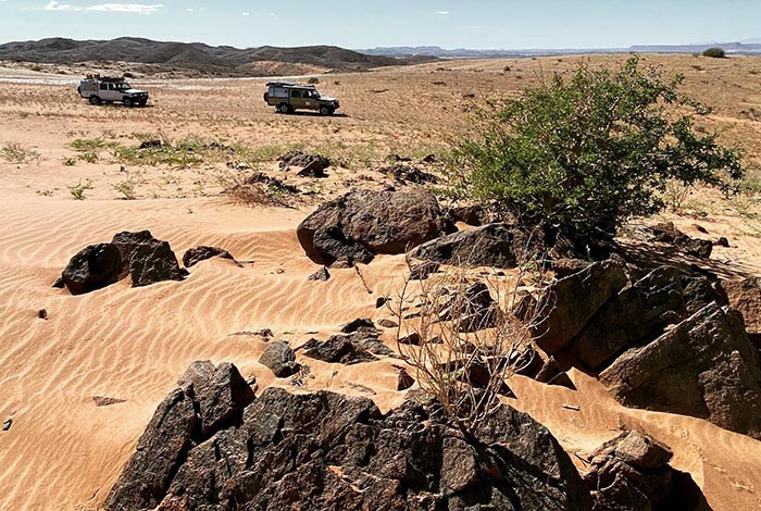 Tour del Kaokoland fuoristrada pesante-damaraland