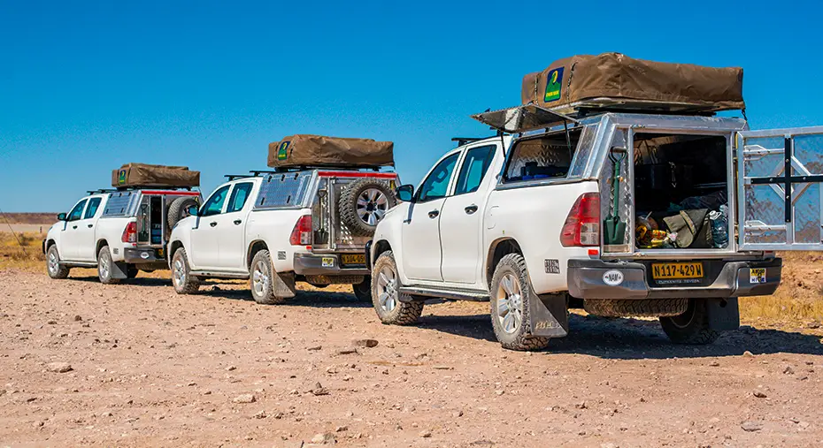 Visite guidate in convoglio attraverso il Damaraland