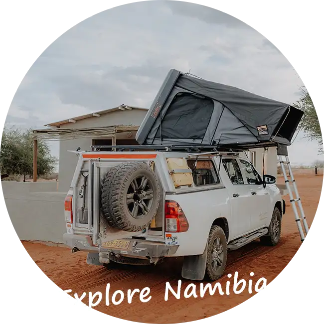 Explore-Namibia-Opzioni extra Noleggio auto 4×4
